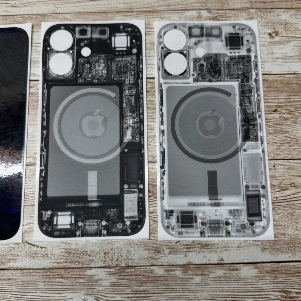 dbrand iPhone 12 Skin Set  Multicolor Topographic X-Ray Vinyl Decals 4pk